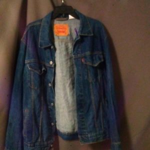 Vintage denim Levi jacket 70589 XXL